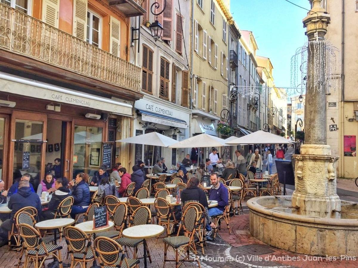 Les Violettes 3 Pieces Centre Ville อองทีบส์ ภายนอก รูปภาพ